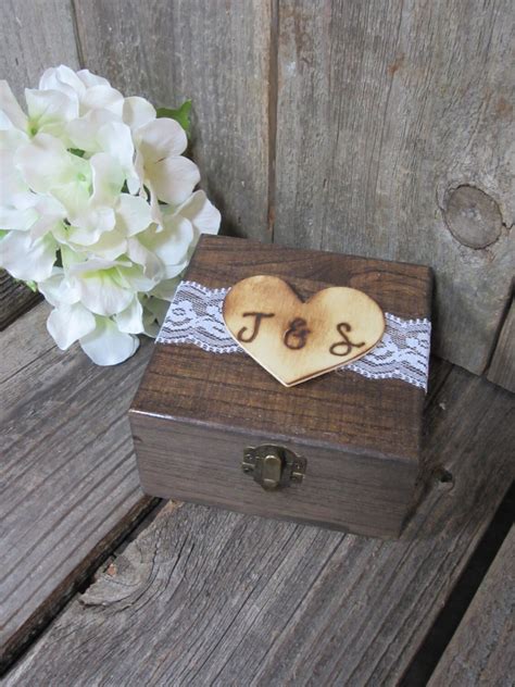 metal ring bearer box|personalized ring bearer.